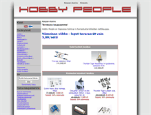 Tablet Screenshot of hobbypeople.com